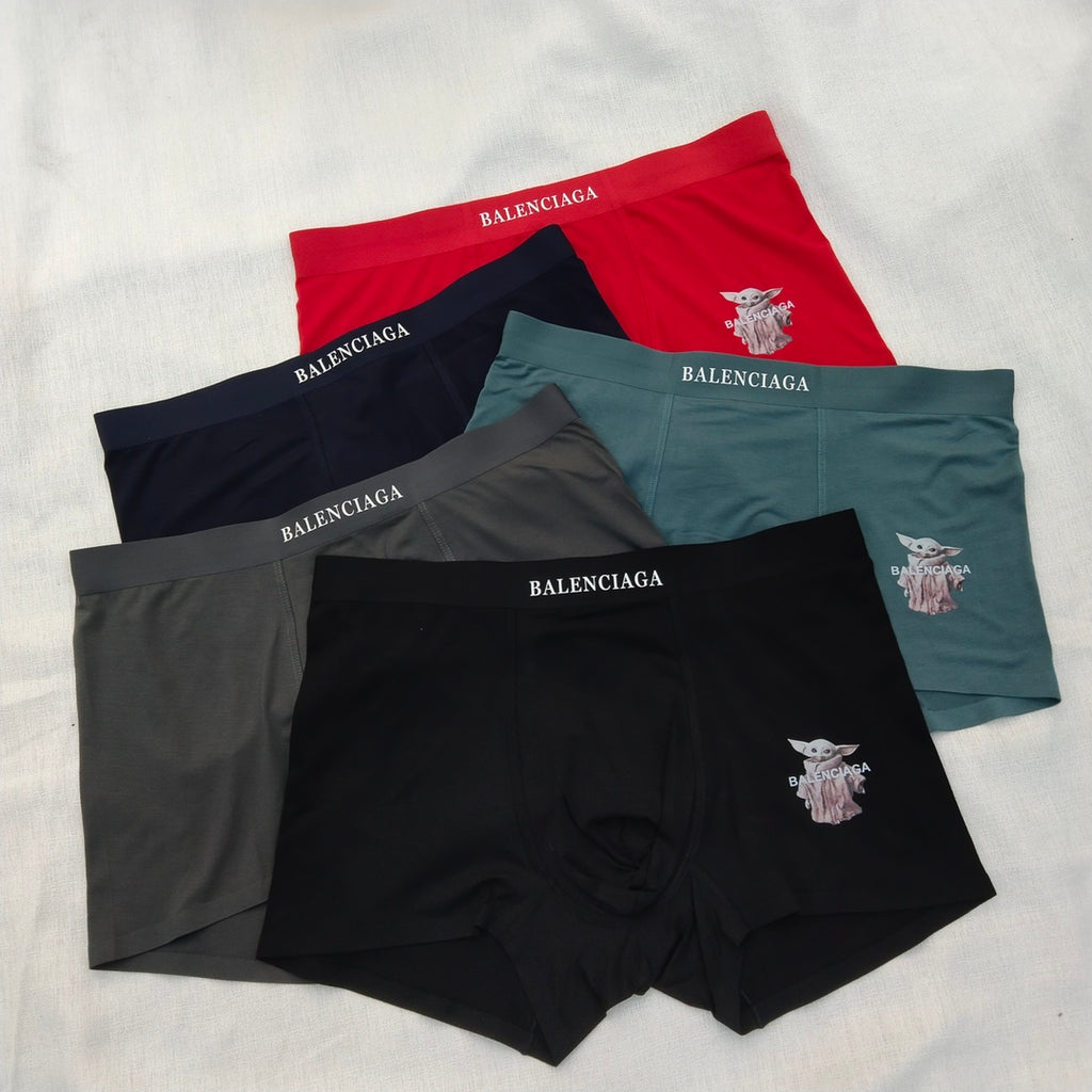 Balenciaga silver shield crest boxer briefs - view 2