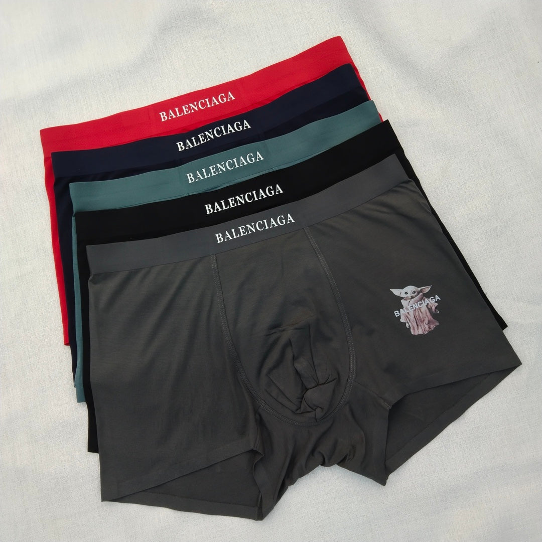 Balenciaga silver shield crest boxer briefs - view 8