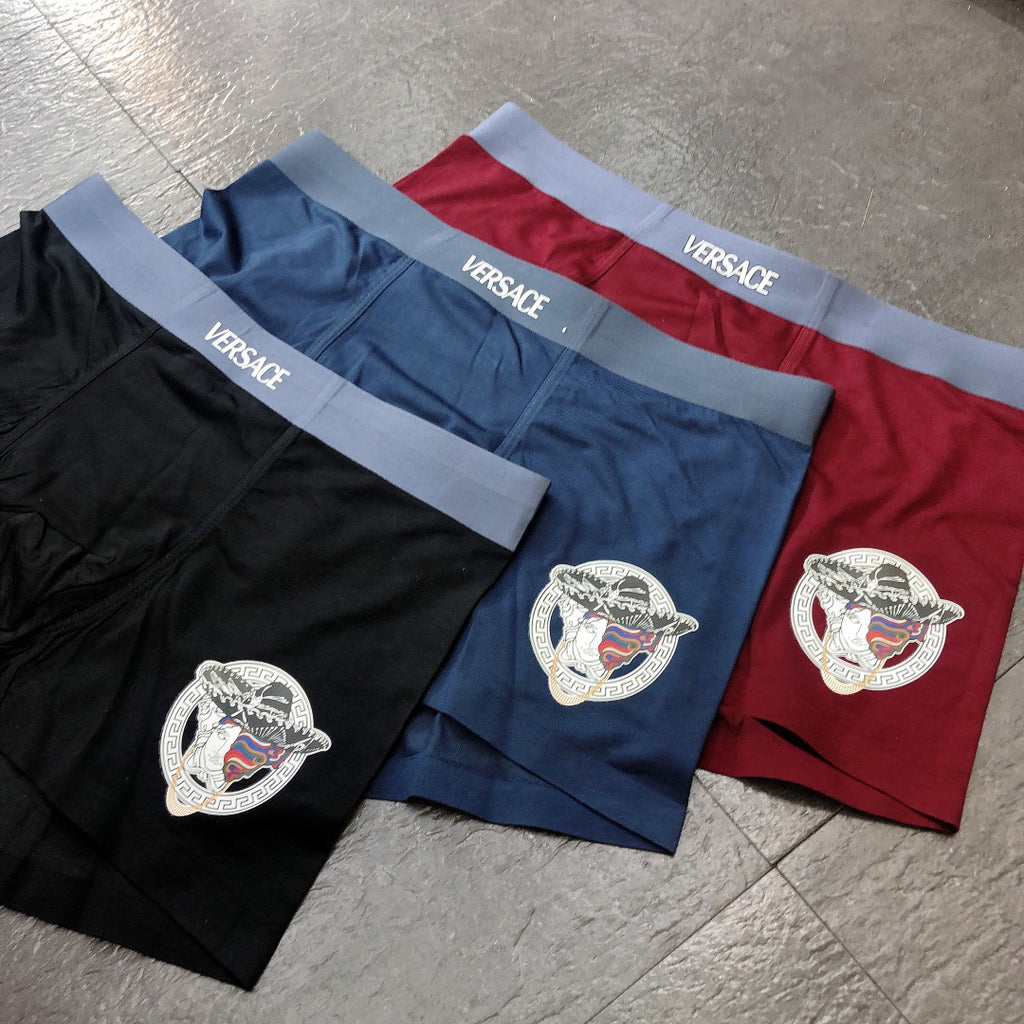 Versace white head emblem boxer briefs - view 2