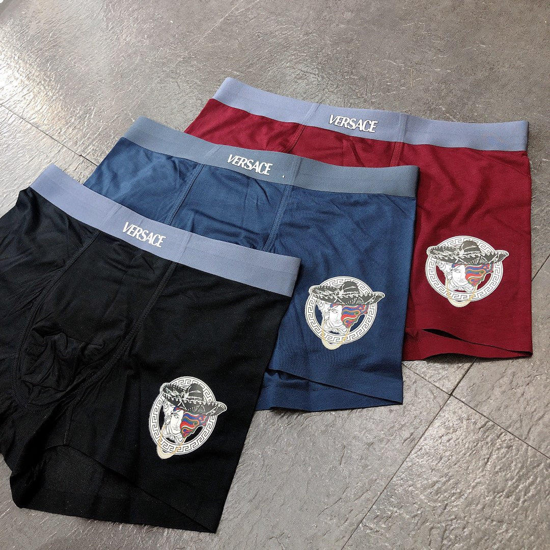 Versace white head emblem boxer briefs - view 4