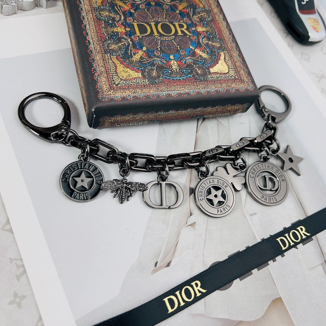 Dior Black-Accent Charm Bag Chain - product image 2