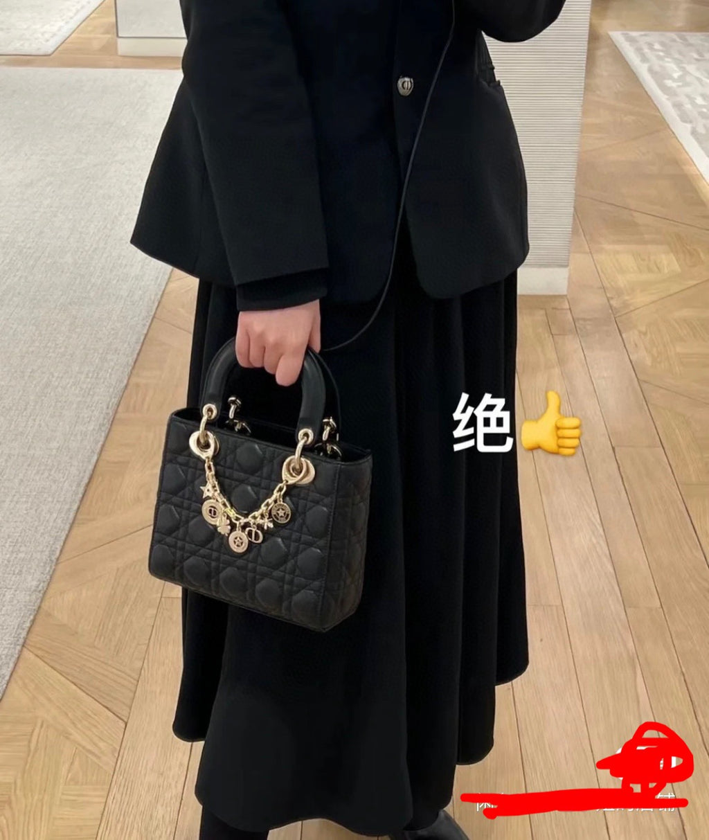 Dior Black-Accent Charm Bag Chain - product image 9