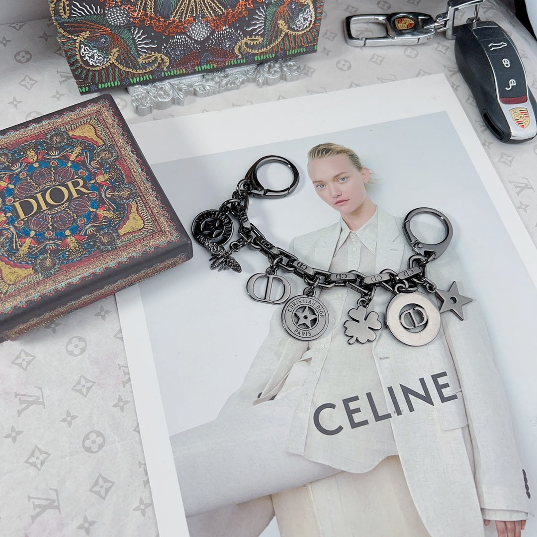 Dior Black-Accent Charm Bag Chain - product image 1