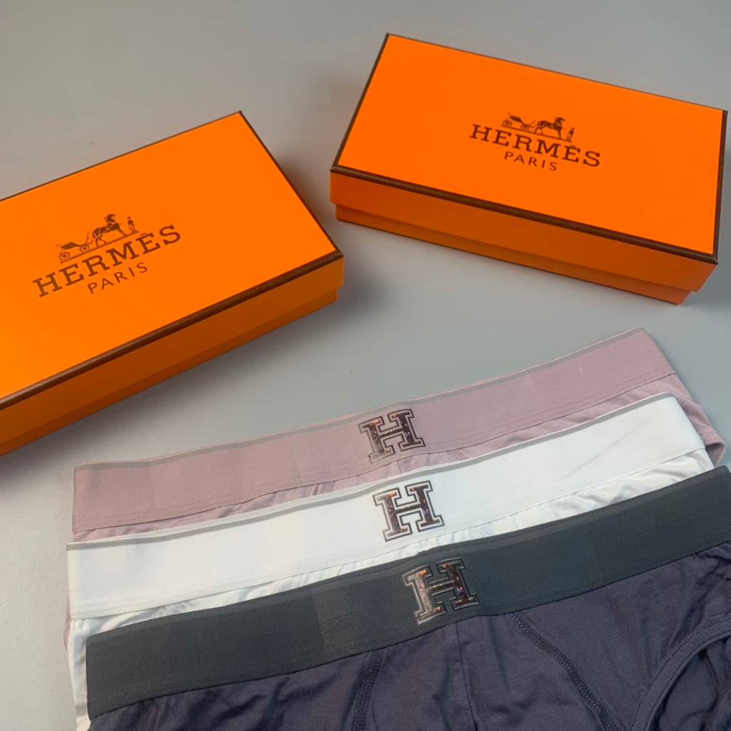 Hermes pale h waistband briefs, image 4