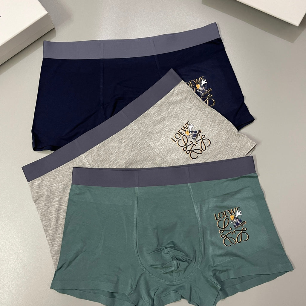 Loewe muted jewel emblem boxer briefs - view 2