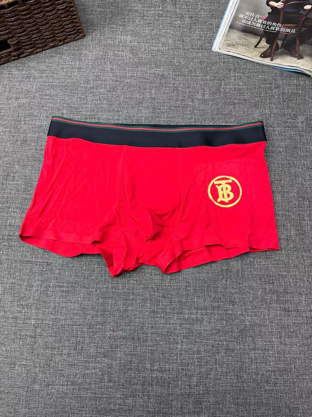 Burberry red circle tb black waist boxer briefs - view 2