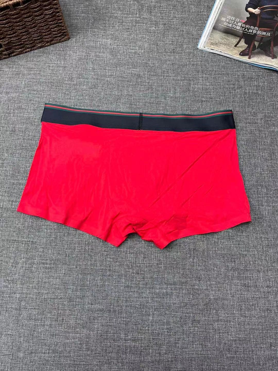 Burberry red circle tb black waist boxer briefs - view 4