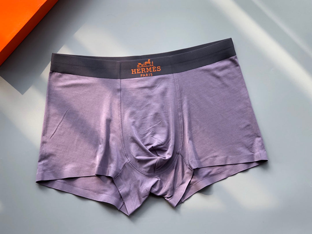 Hermes boxed copper carriage men's underwear, image 8