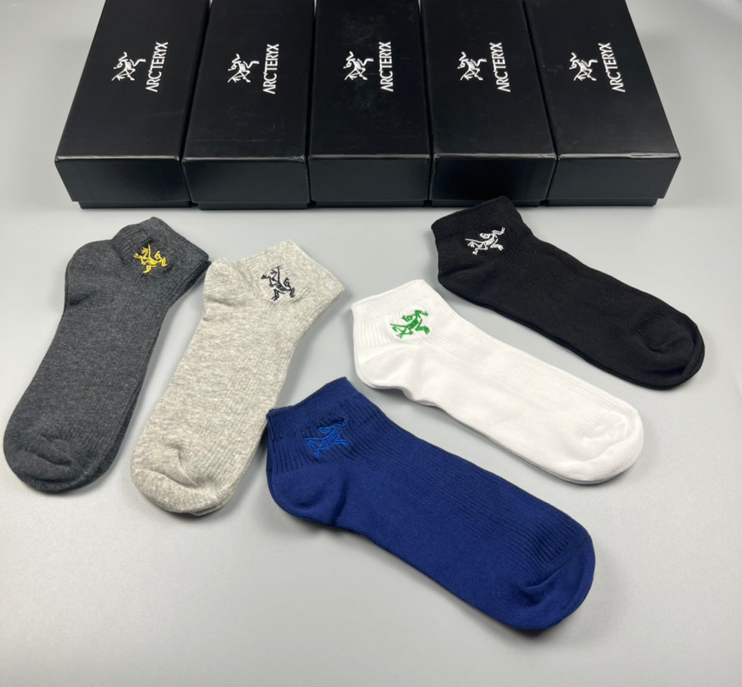 Arcteryx low cut colored bird emblem ankle socks - view 4