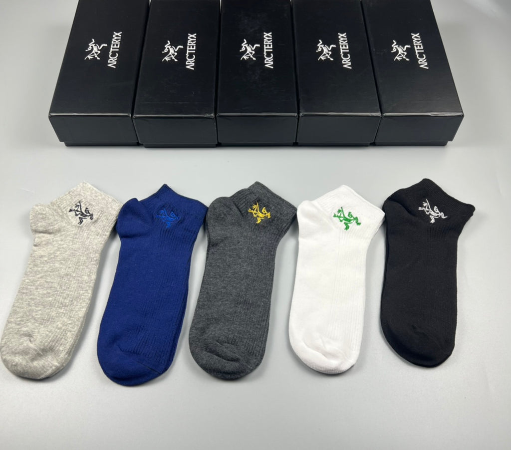 Arcteryx low cut colored bird emblem ankle socks - view 7