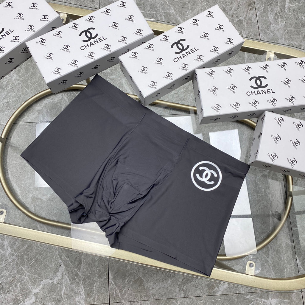 Chanel large circular side emblem boxer briefs - view 6