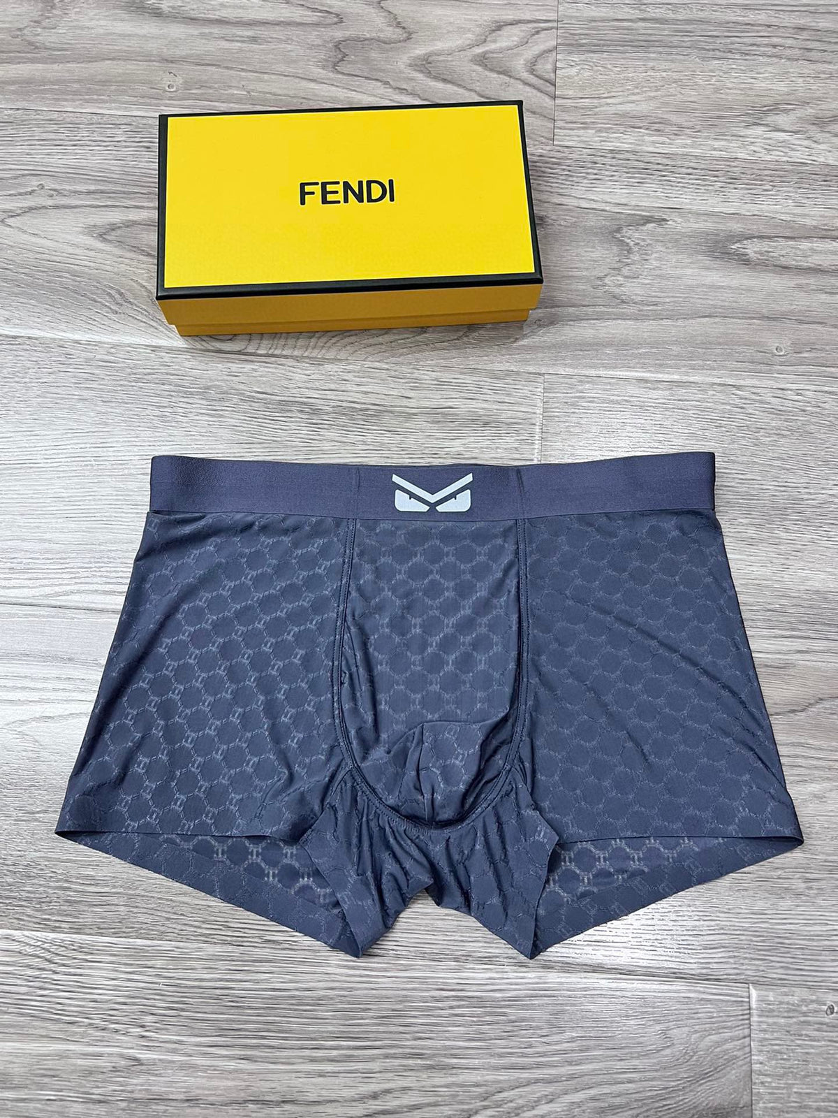 Fendi tonal pattern eye waist boxer briefs - view 7