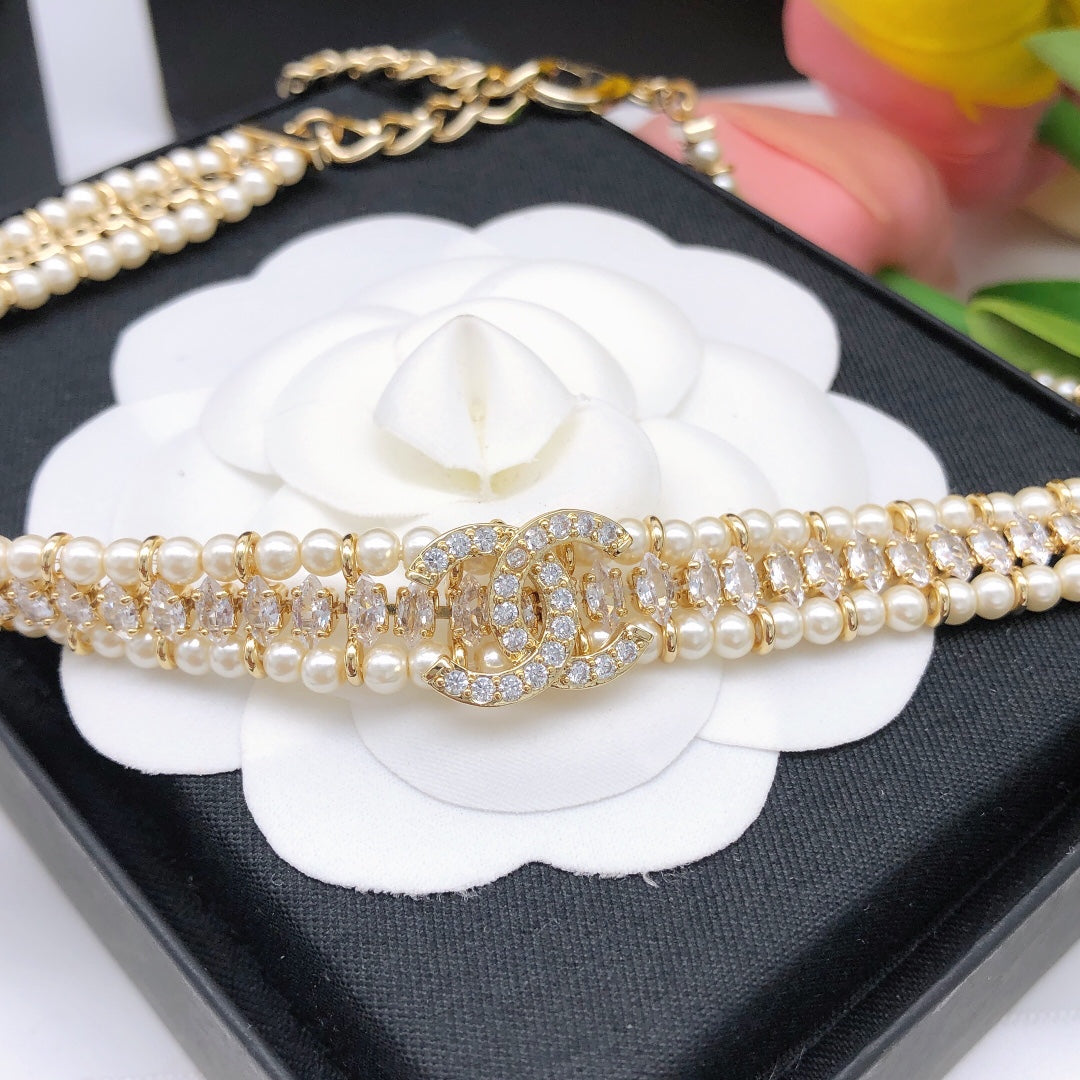 Chanel Pearl Double-Layer Necklace - album image 4