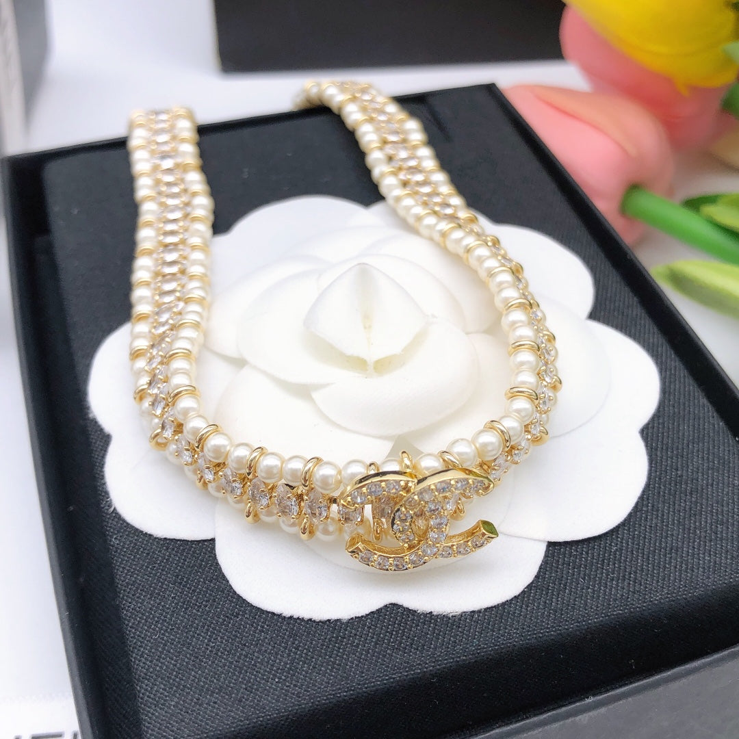 Chanel Pearl Double-Layer Necklace - album image 5