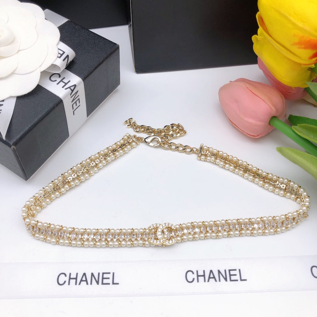 Chanel Pearl Double-Layer Necklace - album image 2