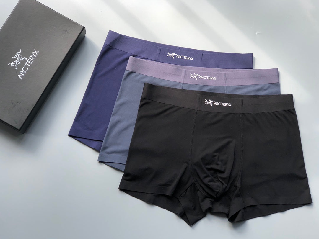 Arcteryx dark neutral waist wordmark boxer briefs - view 9