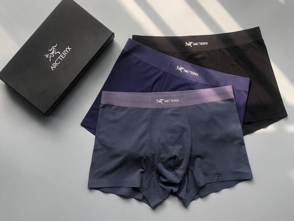 Arcteryx dark neutral waist wordmark boxer briefs - view 5