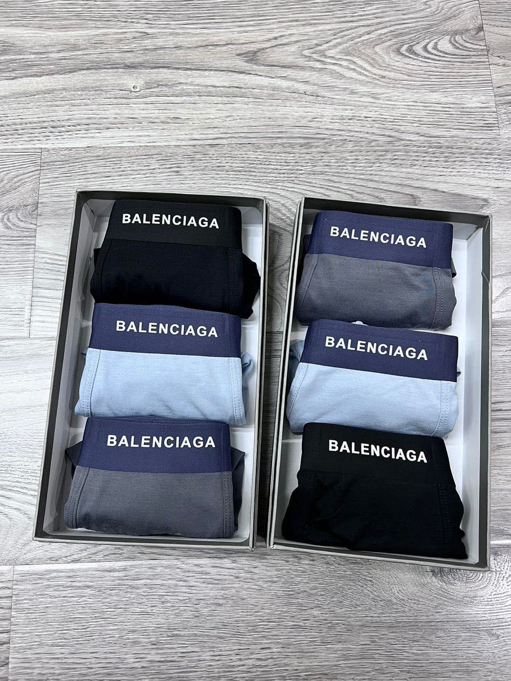 Balenciaga solid lettered waist boxer briefs - view 2