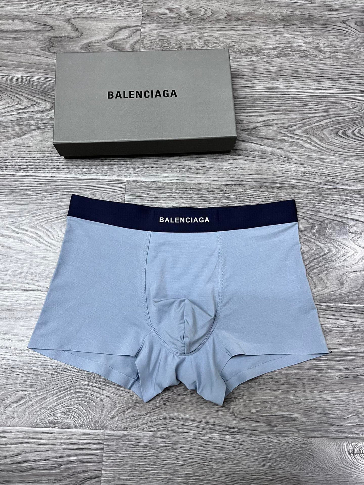 Balenciaga solid lettered waist boxer briefs - view 6