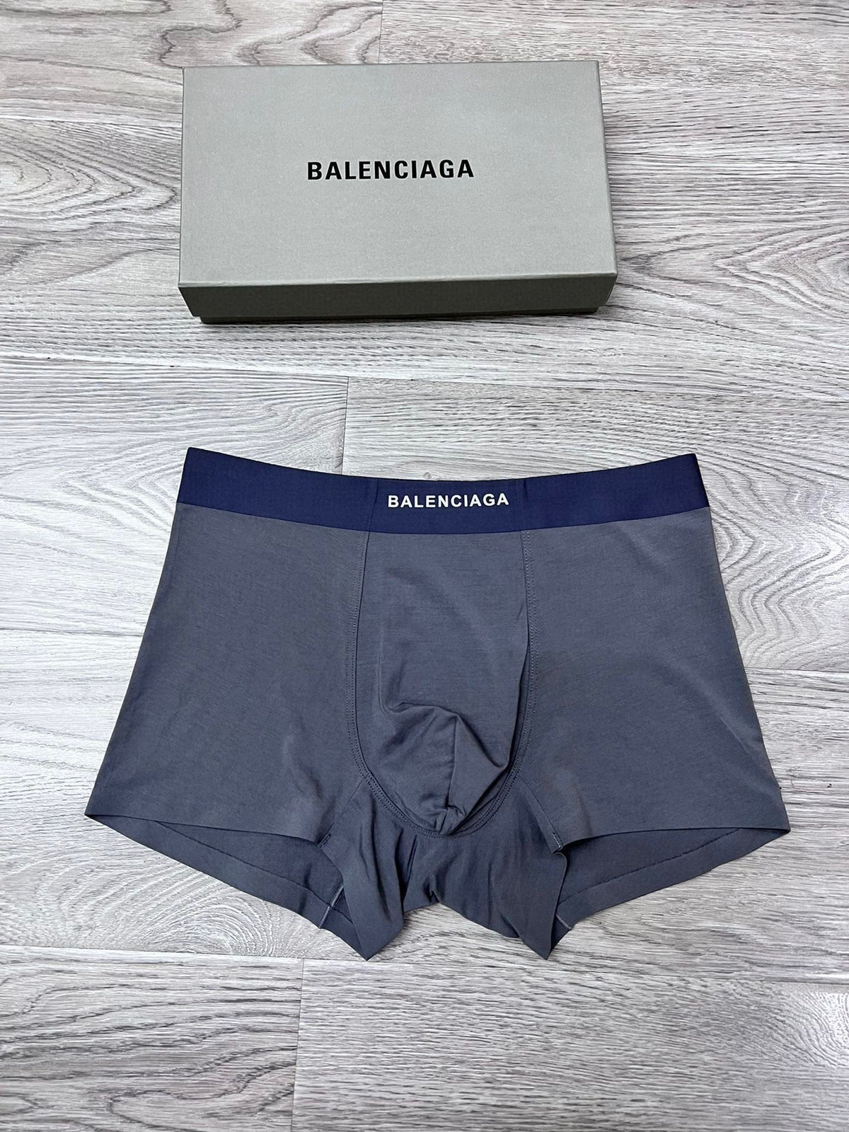Balenciaga solid lettered waist boxer briefs - view 7