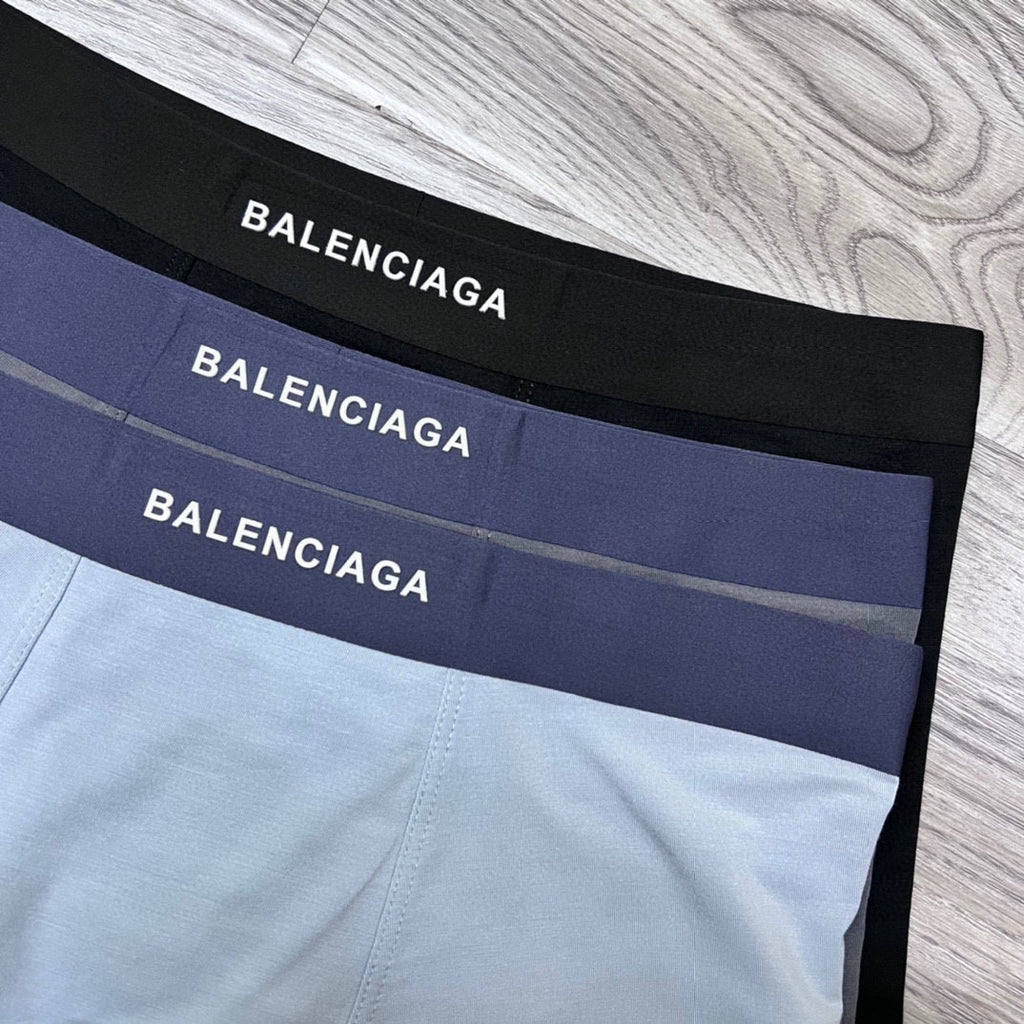 Balenciaga solid lettered waist boxer briefs - view 5