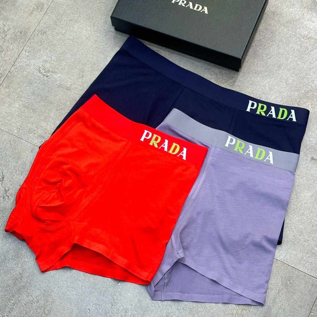 Prada colorful lettered waist boxer briefs - view 7