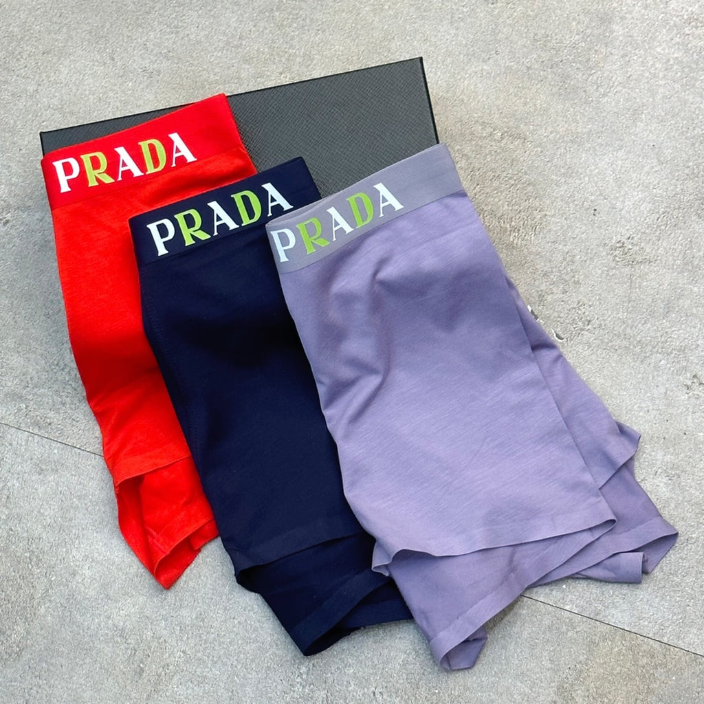 Prada colorful lettered waist boxer briefs - view 8