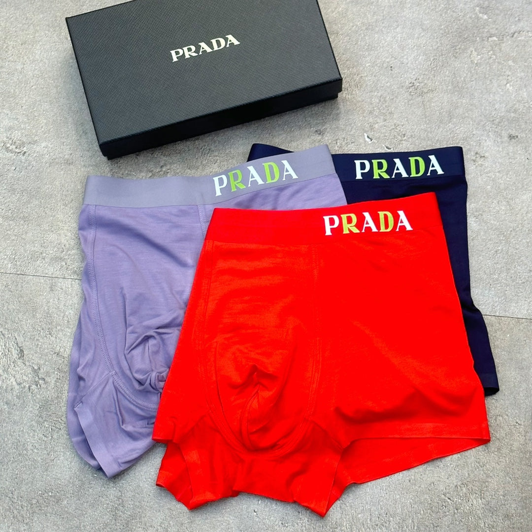 Prada colorful lettered waist boxer briefs - view 5