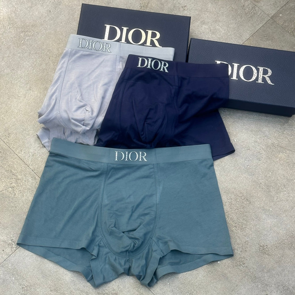 Dior classic lettered waist boxer briefs - view 7