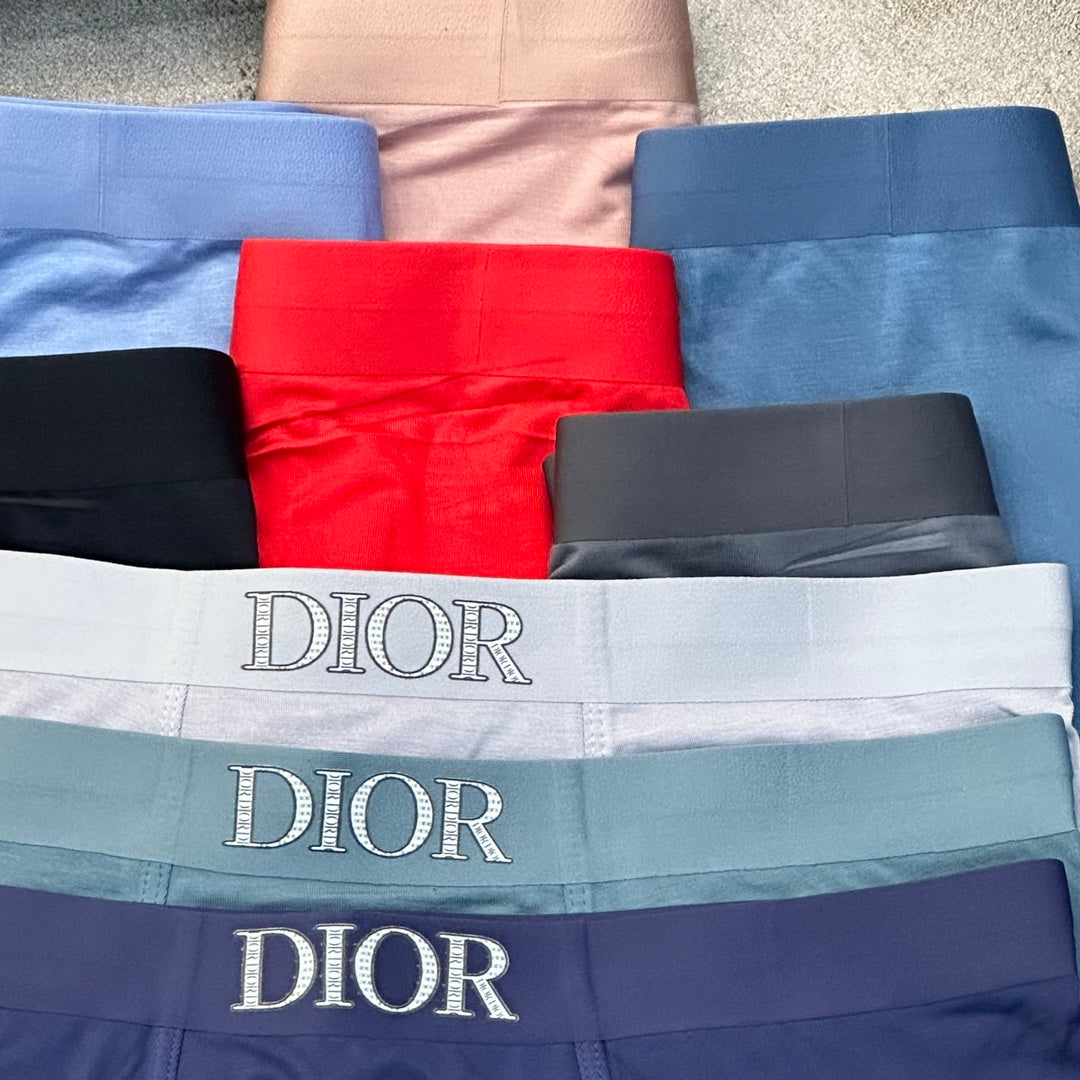 Dior classic lettered waist boxer briefs - view 4