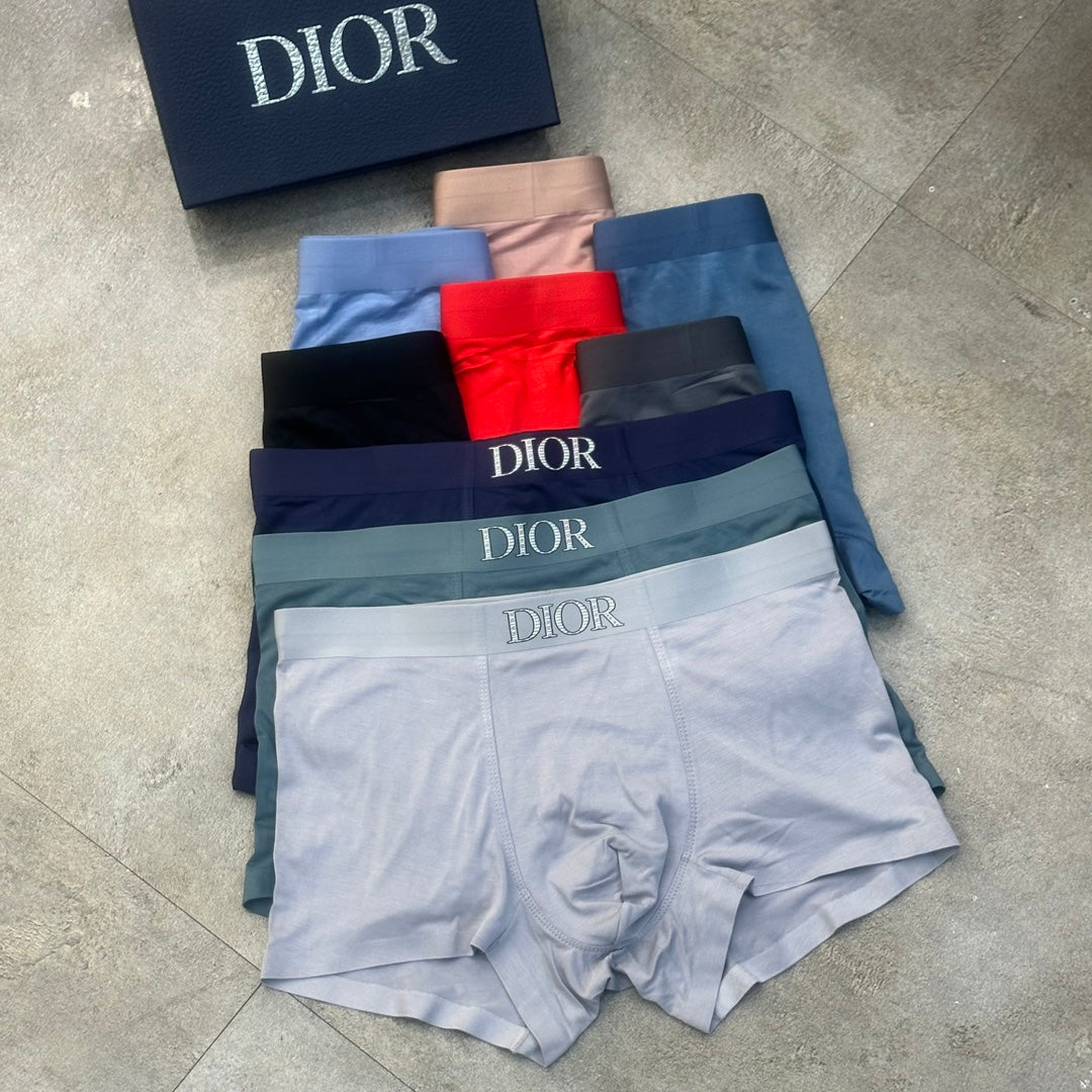 Dior classic lettered waist boxer briefs - view 2