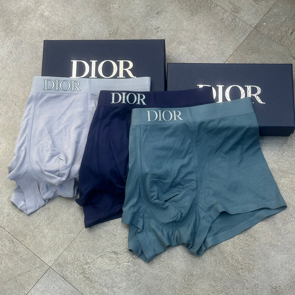 Dior classic lettered waist boxer briefs - view 6