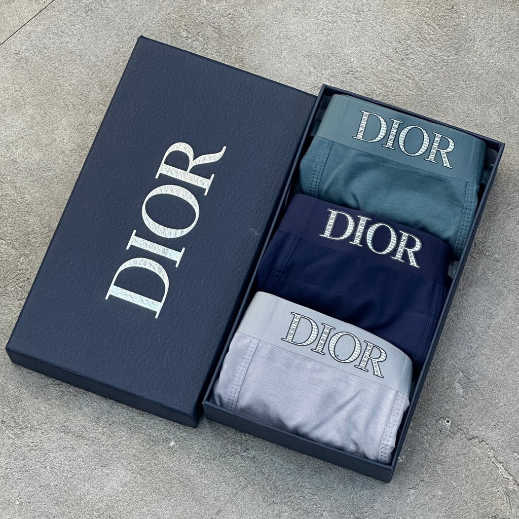 Dior classic lettered waist boxer briefs - view 9