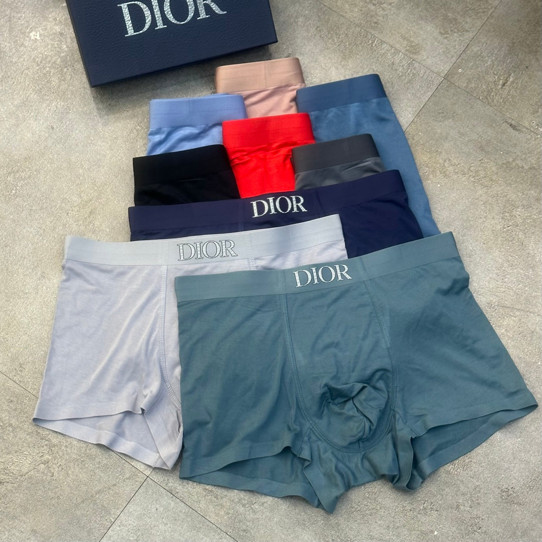 Dior classic lettered waist boxer briefs - view 1