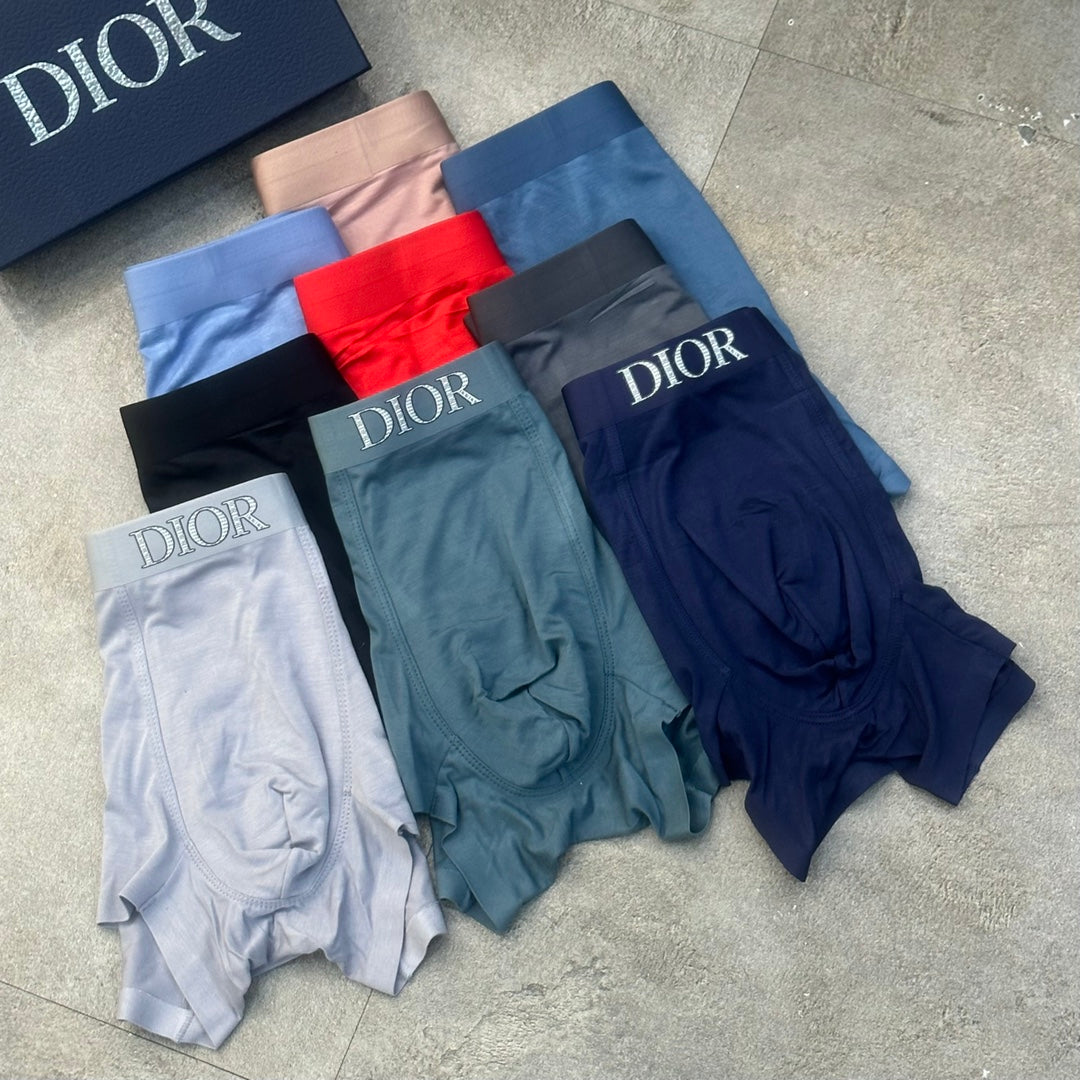 Dior classic lettered waist boxer briefs - view 5