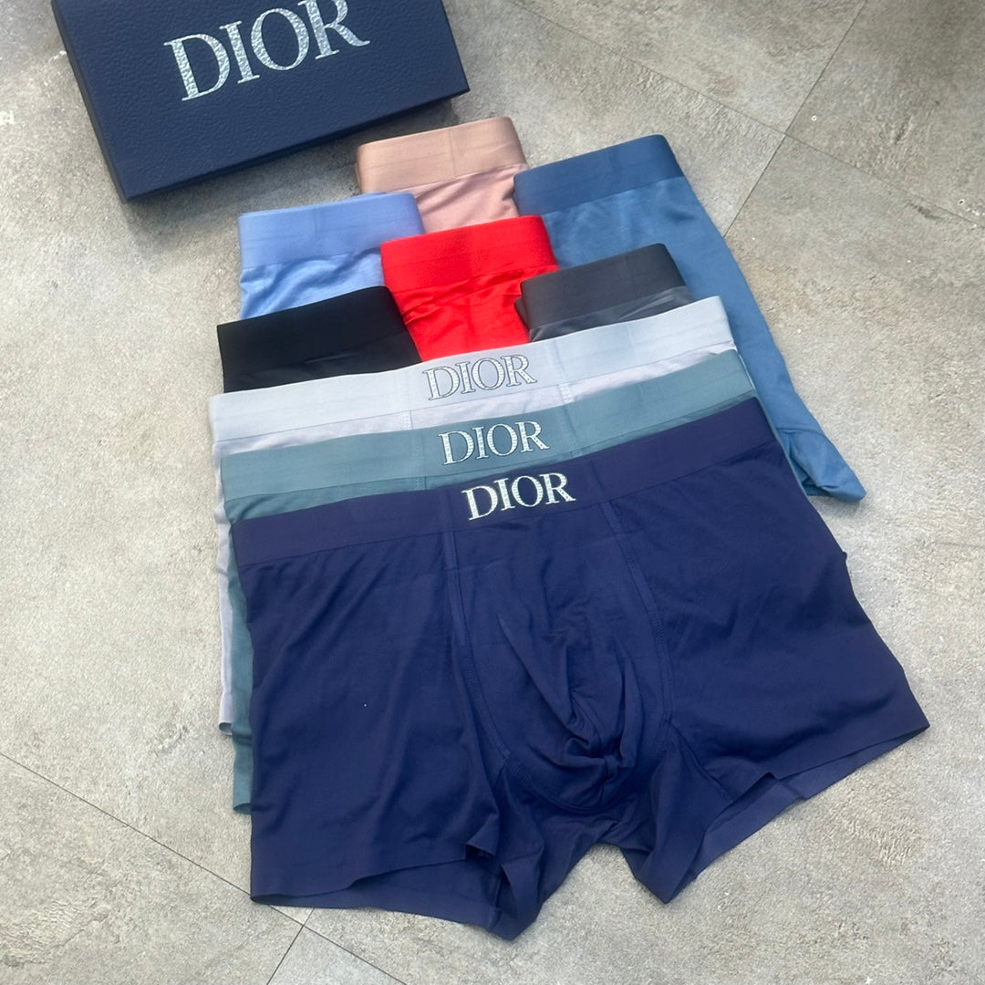 Dior classic lettered waist boxer briefs - view 3