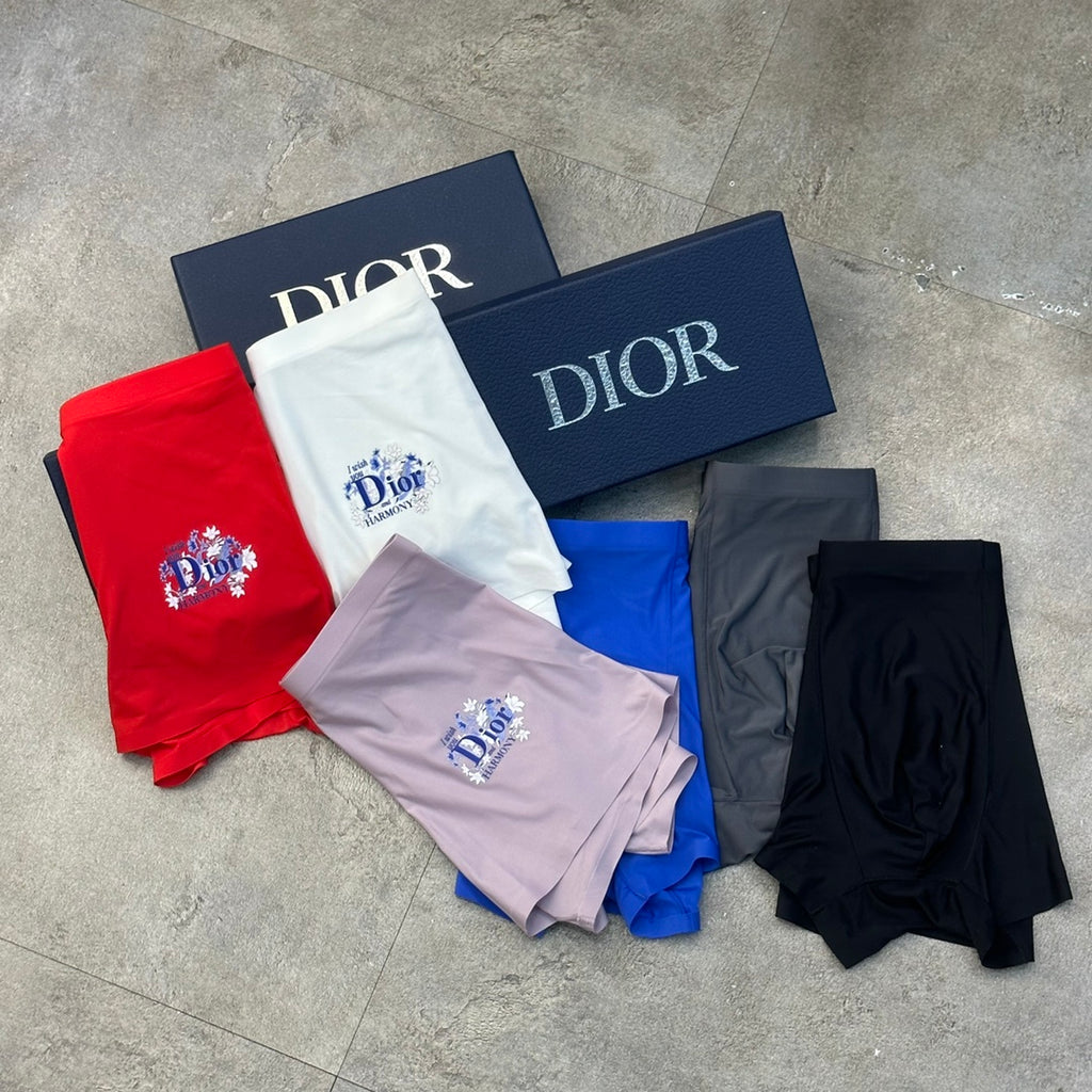 Dior floral letter accent boxer briefs - view 8