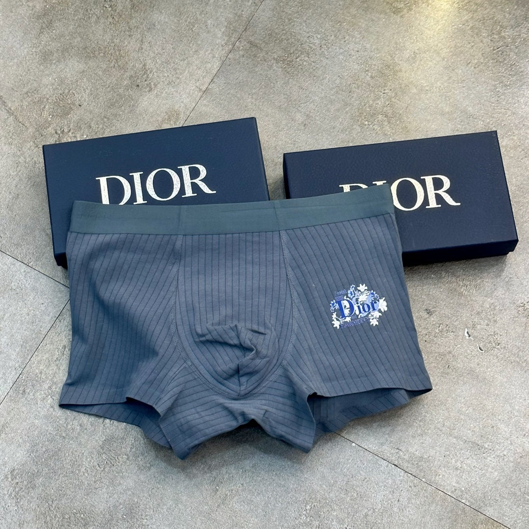 Dior floral side wordmark boxer briefs - view 7