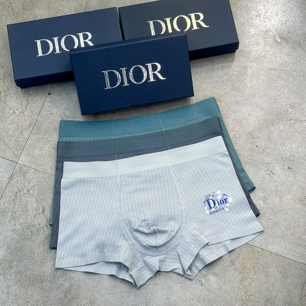 Dior floral side wordmark boxer briefs - view 2
