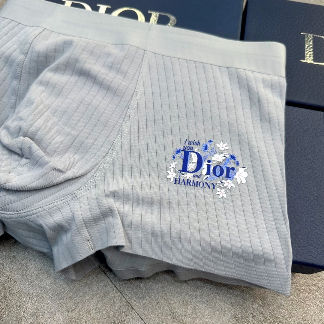 Dior floral side wordmark boxer briefs - view 5