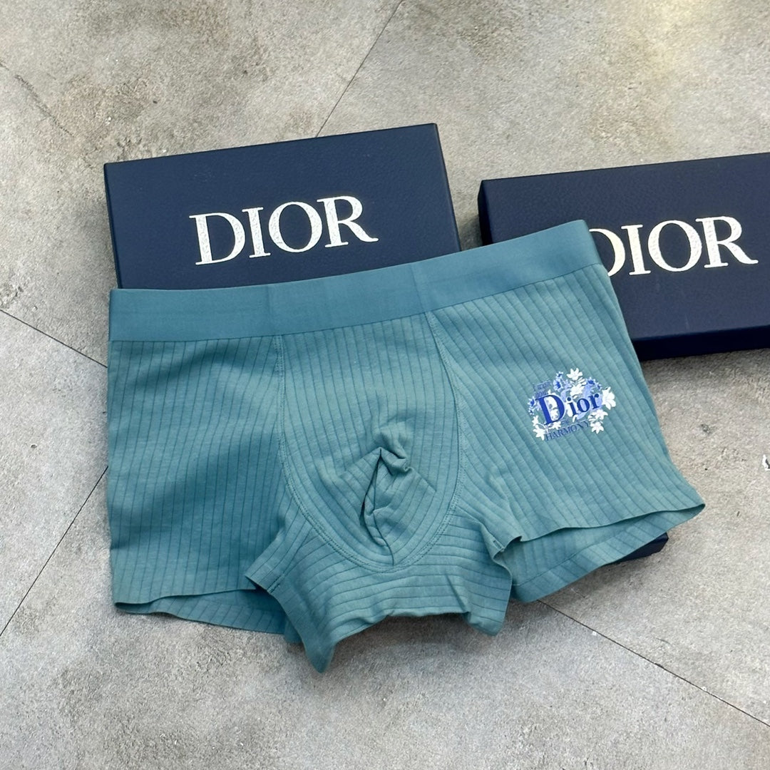 Dior floral side wordmark boxer briefs - view 8