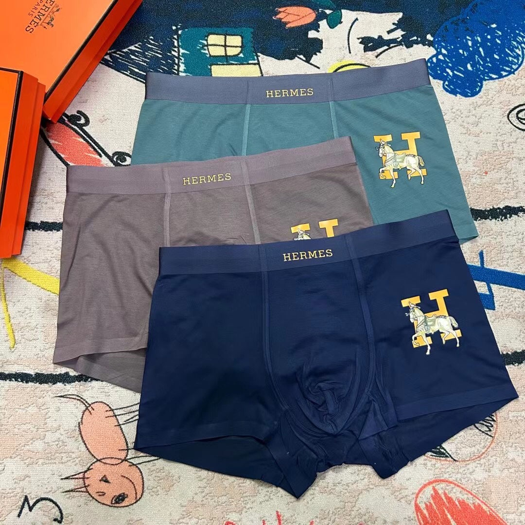 Hermes decorative h leg motif men's underwear, image 3