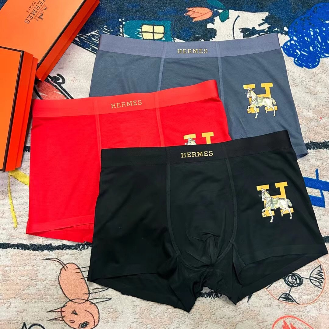 Hermes decorative h leg motif men's underwear, image 4