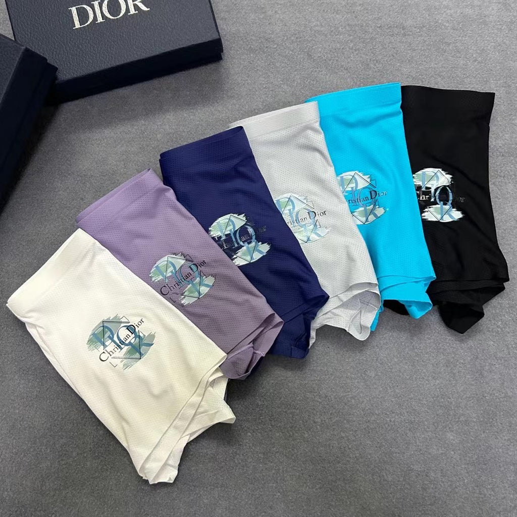 Dior floral letter motif boxer briefs - view 1