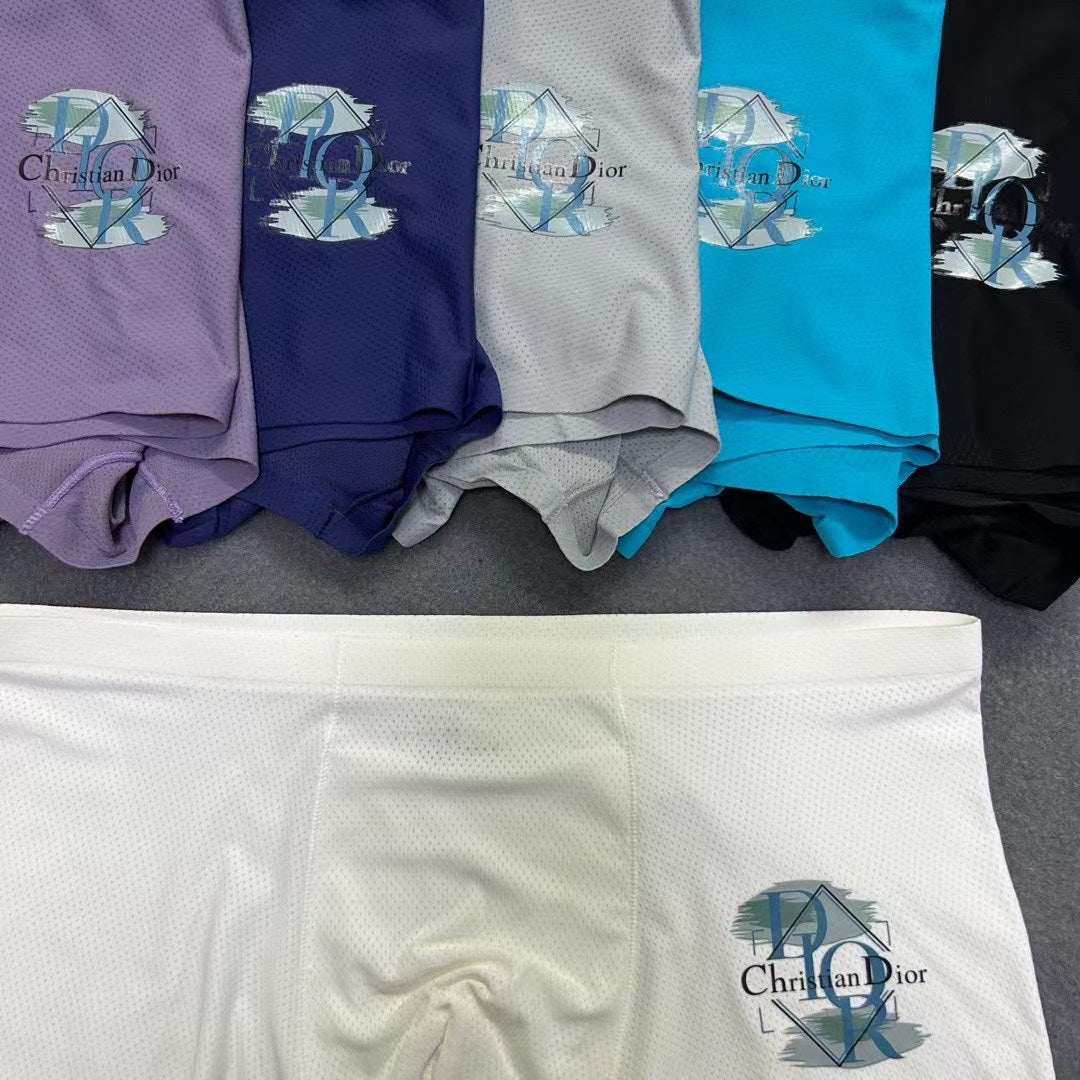 Dior floral letter motif boxer briefs - view 6