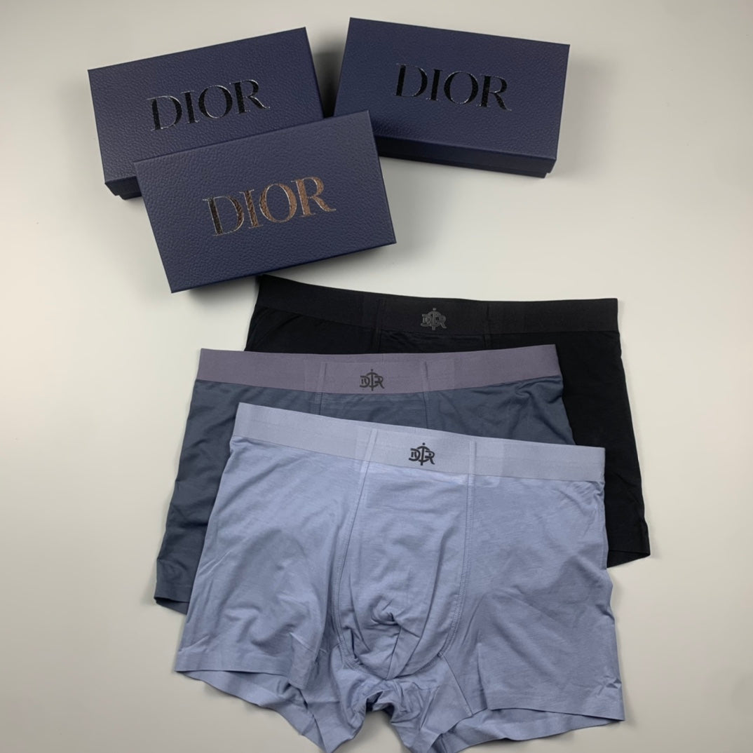 Dior tonal gray waist boxer briefs - view 4