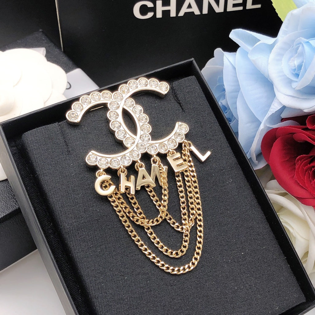 Chanel Letter Tassel Brooch - album image 4
