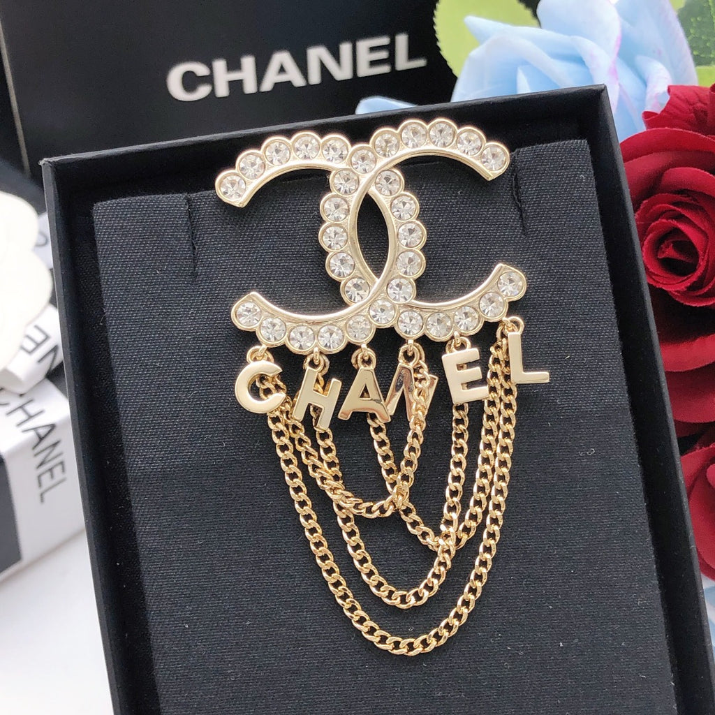 Chanel Letter Tassel Brooch - album image 2