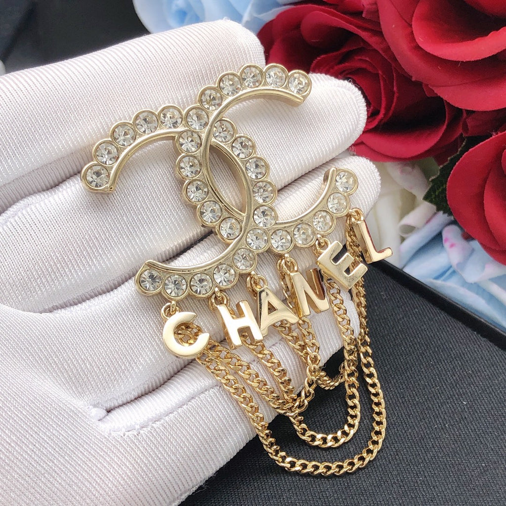 Chanel Letter Tassel Brooch - album image 5