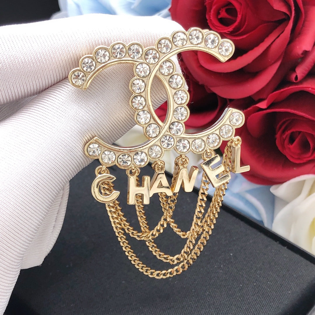 Chanel Letter Tassel Brooch - album image 6